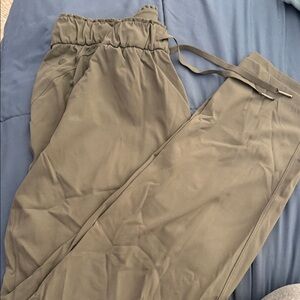 Lululemon Olive Green Drawstring Pants